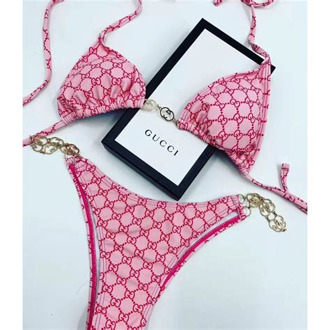 gucci ladies swimwear|Gucci bikini dupe.